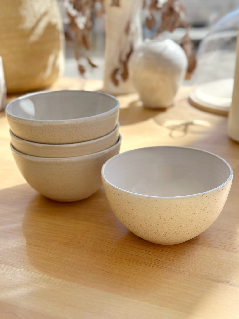 Ceramic Everyday Bowl Eggshell