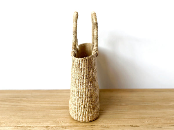 Handwoven Basket Tote Slim – CÔTE À COAST