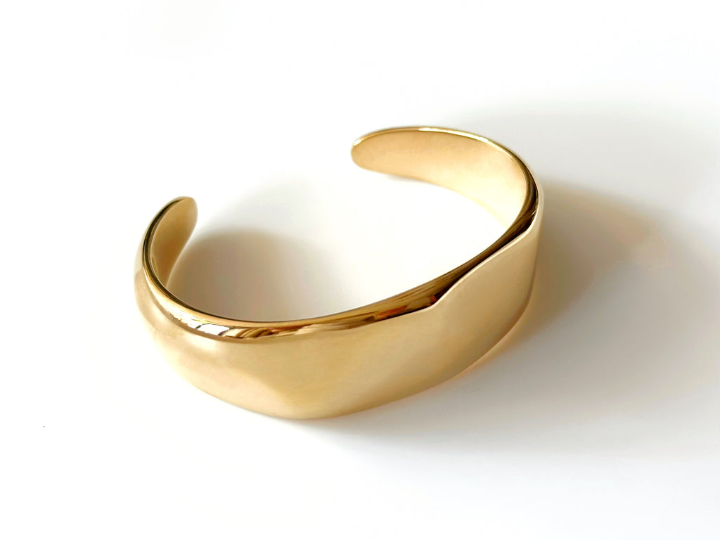 Gold-Plated Brass Cuff