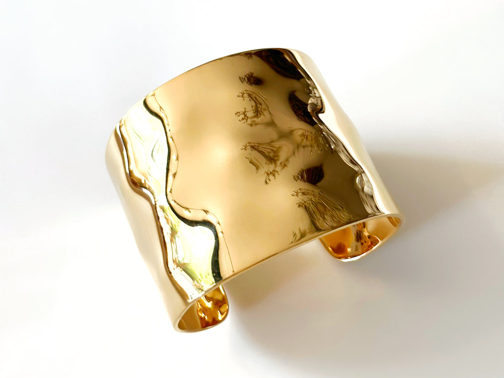 Gold-Plated Brass Cuff