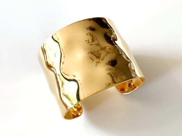 Gold-Plated Brass Cuff