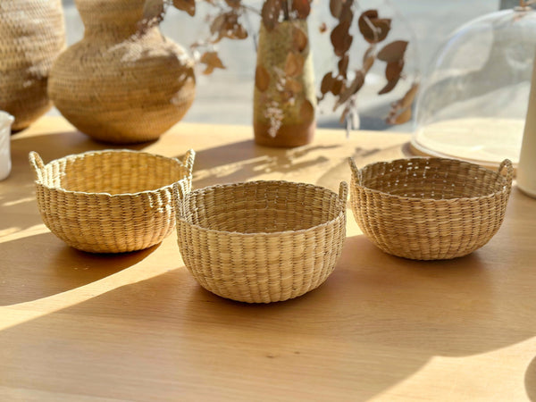 Handwoven Mini Basket – CÔTE À COAST