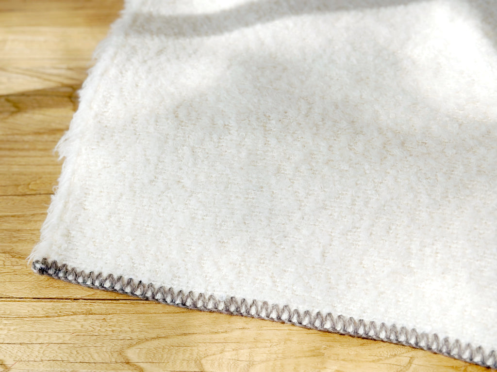 Acrylic Wool Boucle Throw
