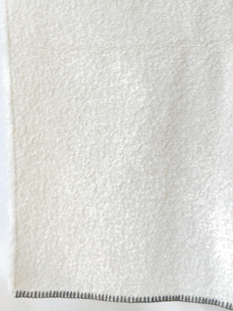 Acrylic Wool Boucle Throw