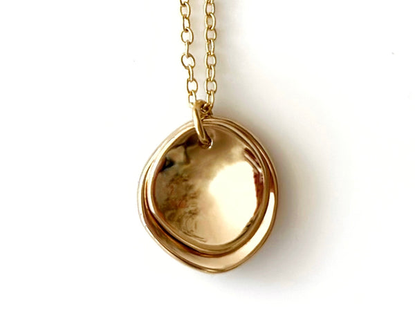 Gold-Plated Brass Necklace