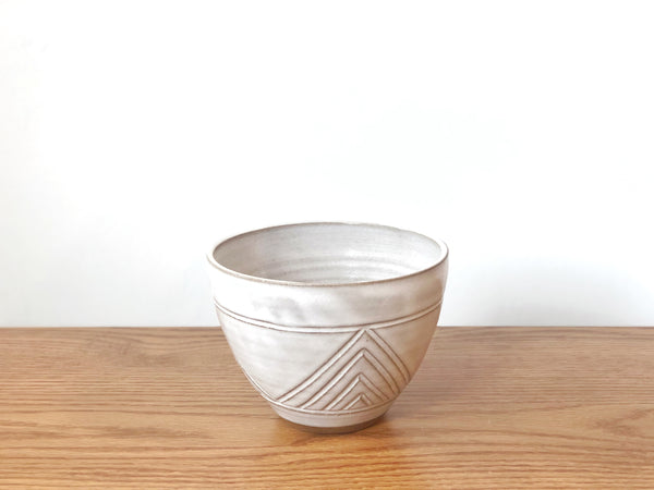 Ceramic Carved Bowl