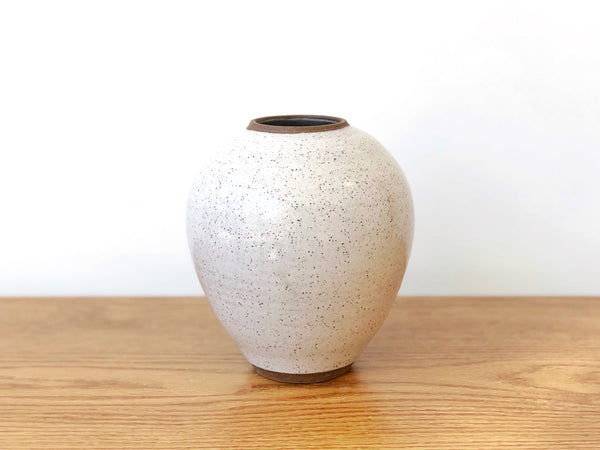 Ceramic Speckled Vase