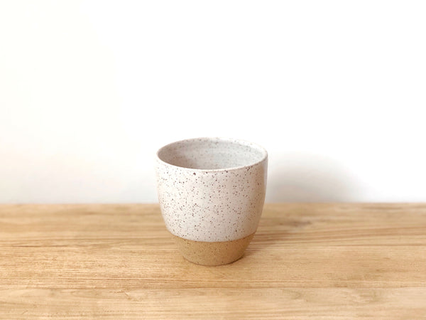 Ceramic Speckled Matcha Cup