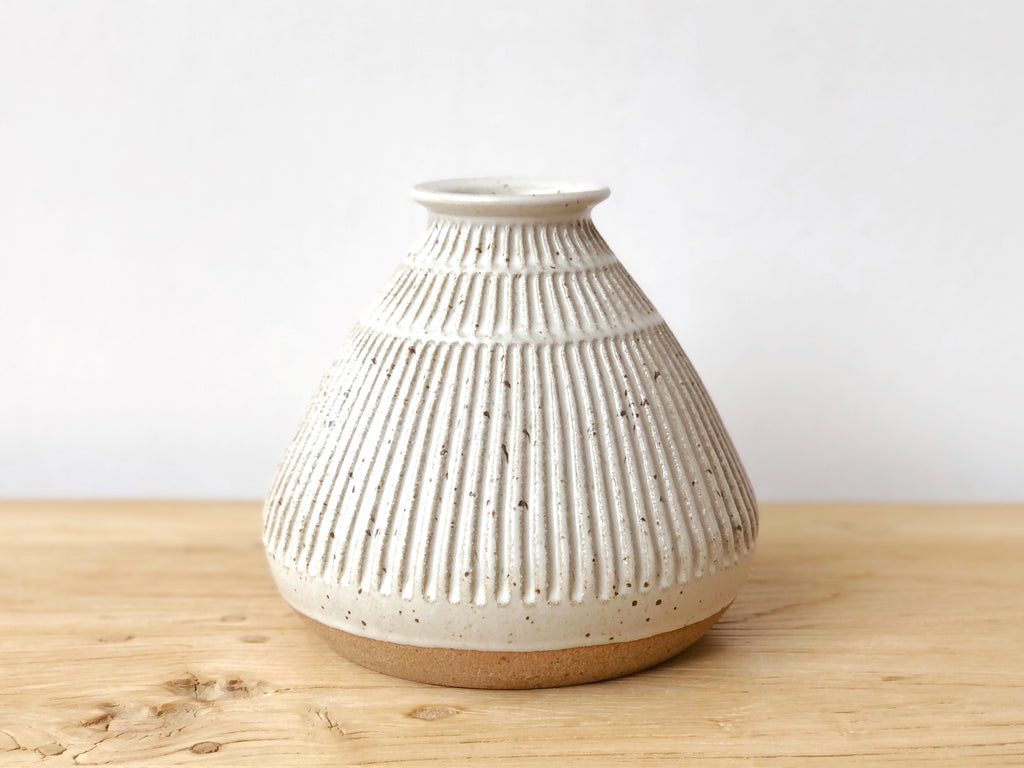 Ceramic Carved Vase