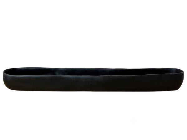 Hand-Sculpted Resin Long Trough