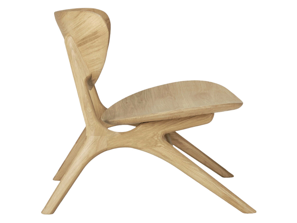 Oak Lounge Chair