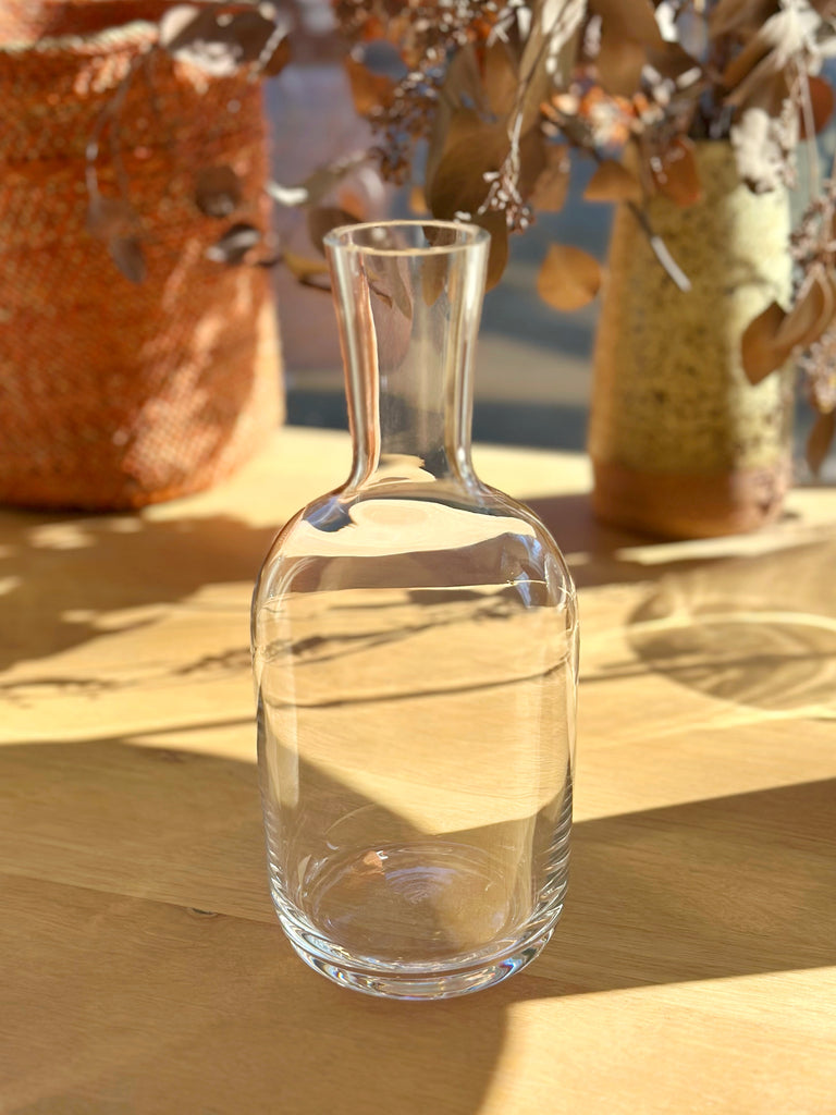 Handblown Glass Carafe