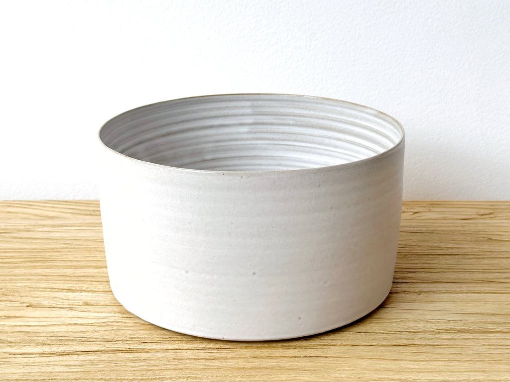Ceramic Bowl Cylinder Large