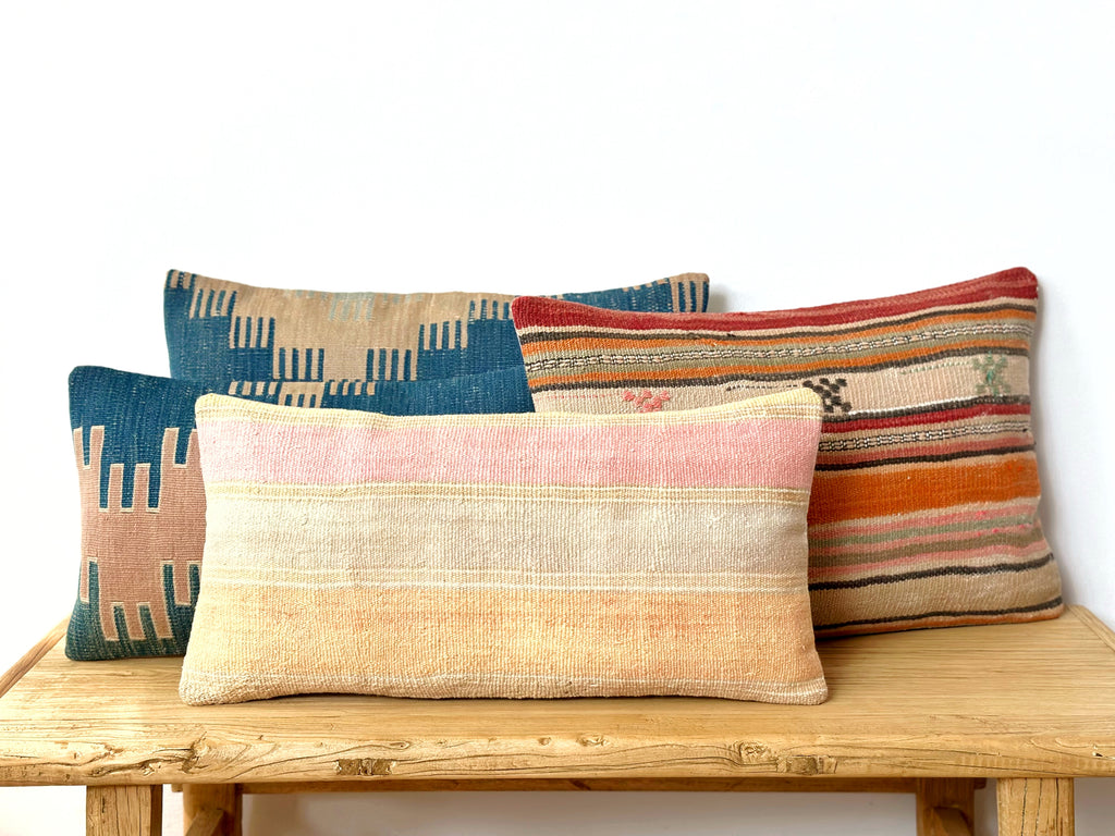 Handwoven Vintage Kilim Pillow