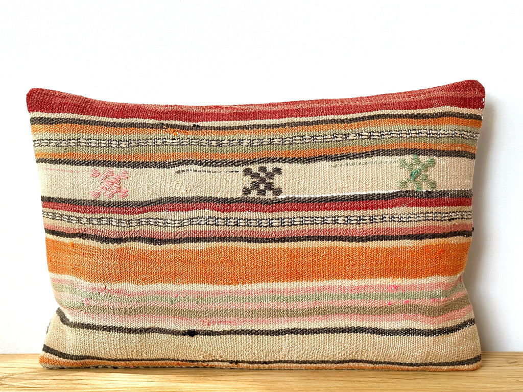 Handwoven Vintage Kilim Pillow