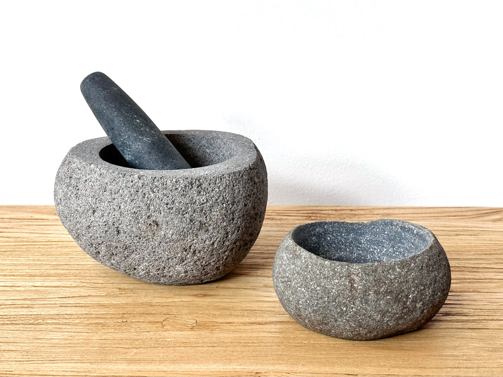 Stone Mortar & Pestle