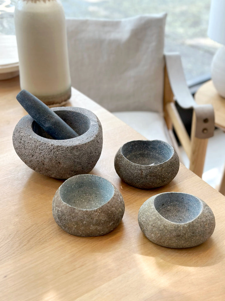 Stone Mortar & Pestle