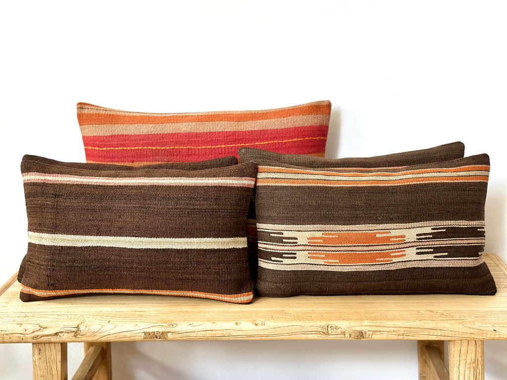 Handwoven Vintage Kilim Pillow