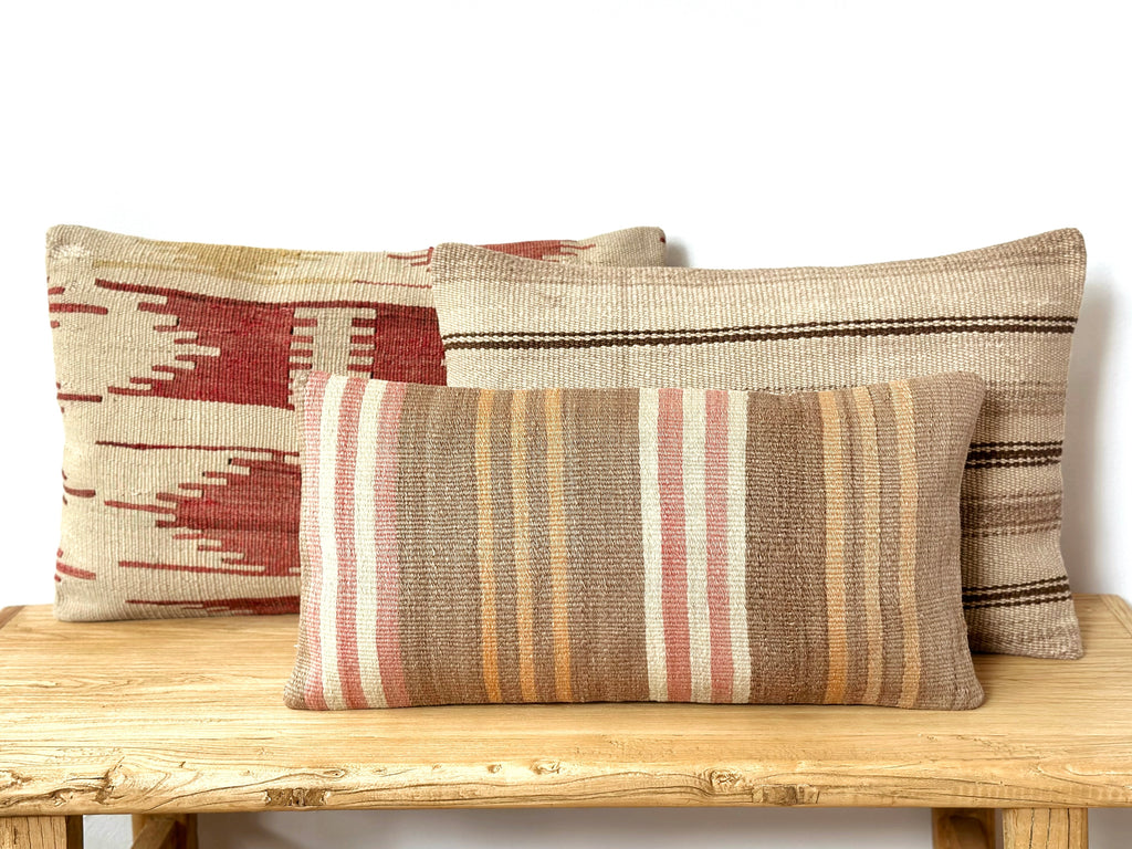 Handwoven Vintage Kilim Pillow