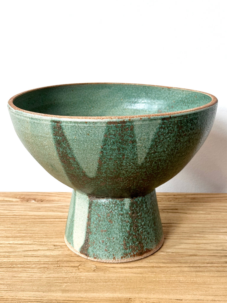 Ceramic Large Pedestal Bowl