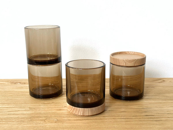 Glass Tumbler Amber
