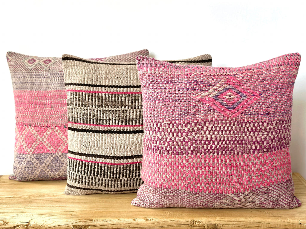 Handwoven Wool Pillow