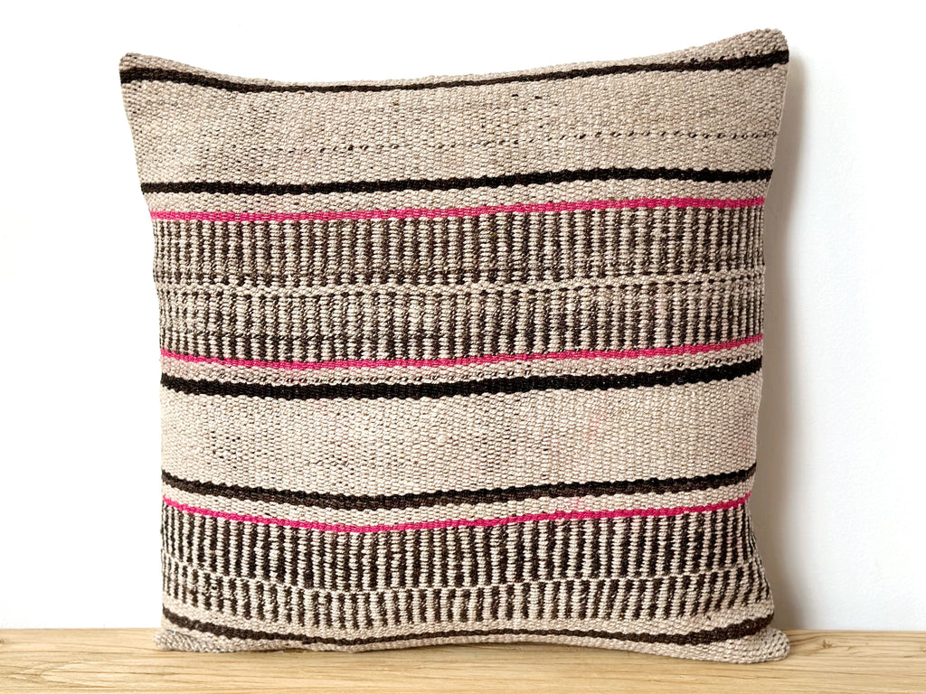 Handwoven Wool Pillow