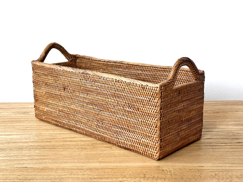 Handwoven Grass Storage Container Small
