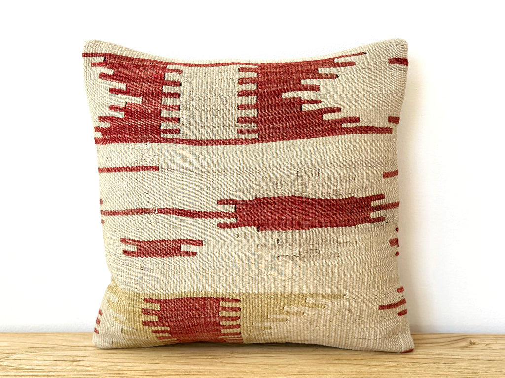 Handwoven Vintage Kilim Pillow