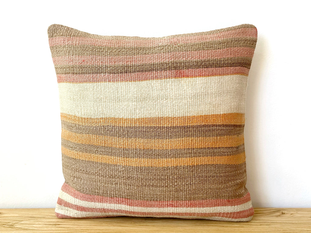 Handwoven Vintage Kilim Pillow