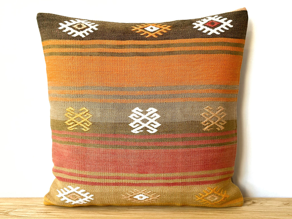 Handwoven Vintage Kilim Pillow