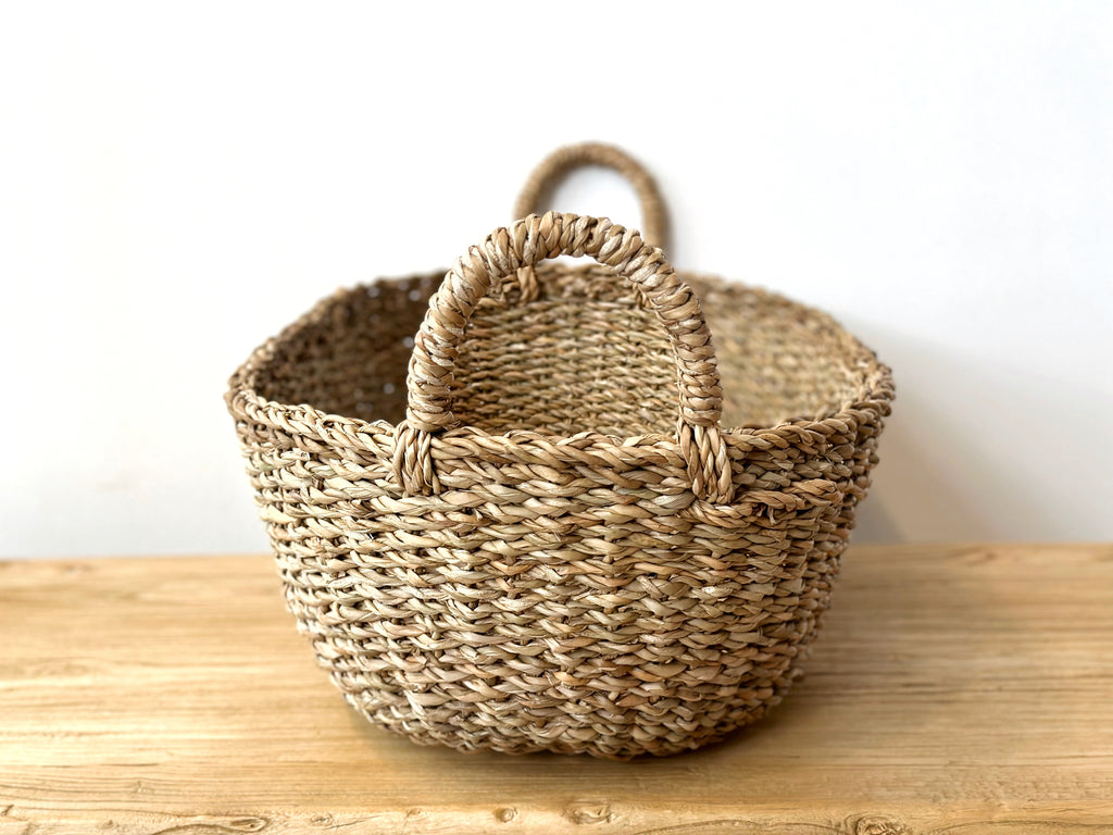 Handwoven Basket Long Storage