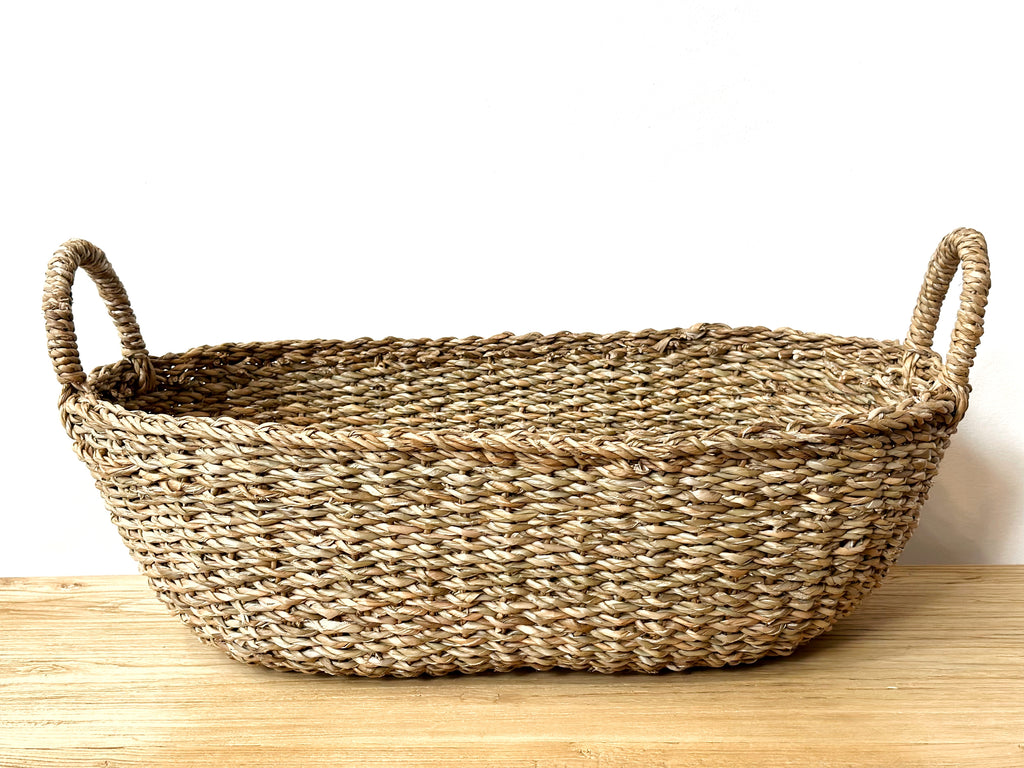 Handwoven Basket Long Storage