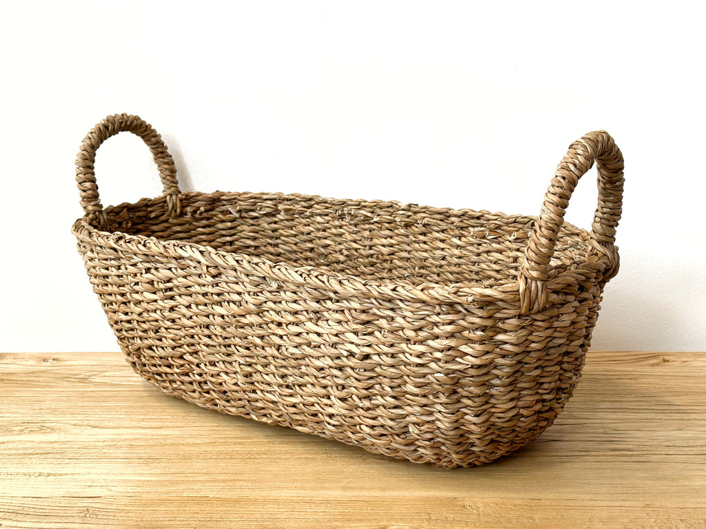 Handwoven Basket Long Storage