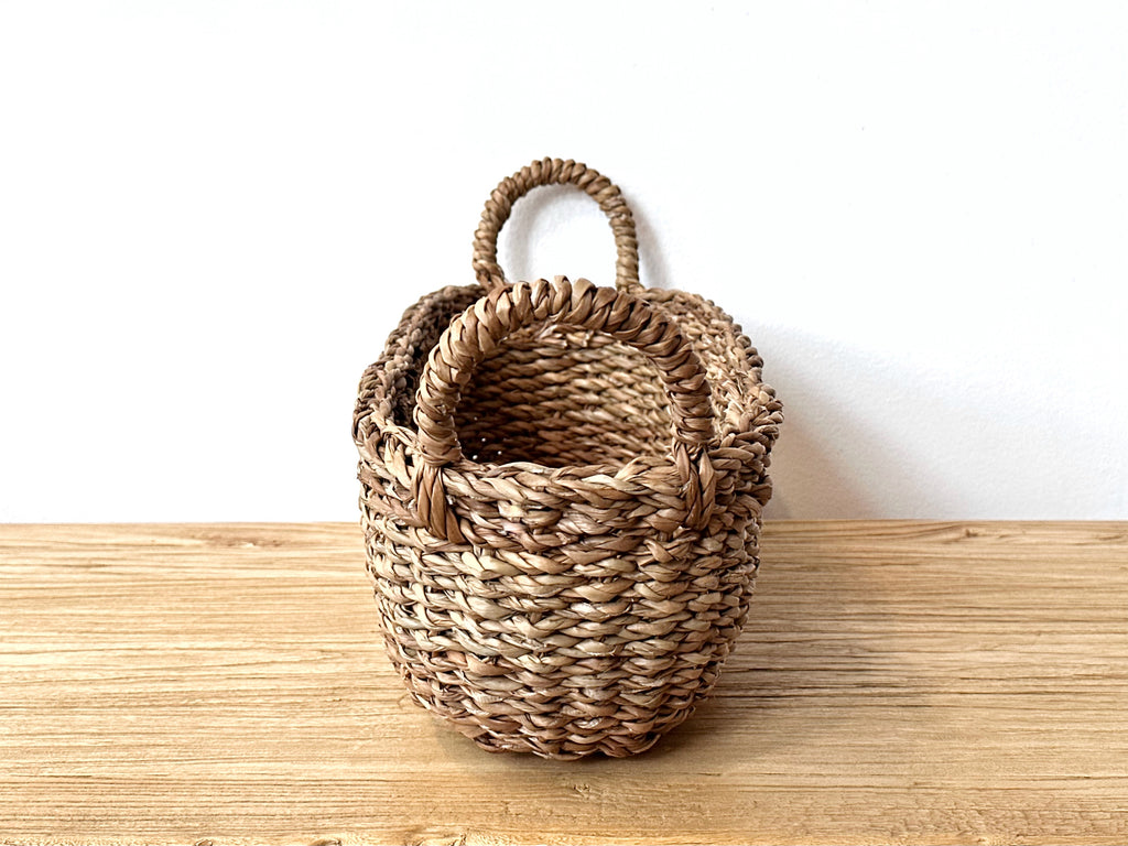 Handwoven Basket Long Storage