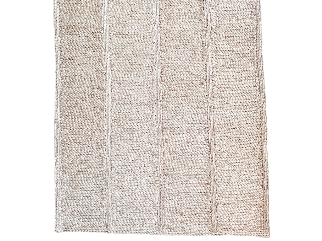 Handwoven Jute Runner - 2'7"W x 9'3"L