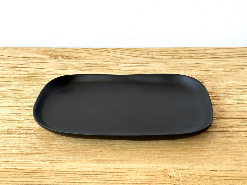 Hand-Sculpted Resin Towel Tray