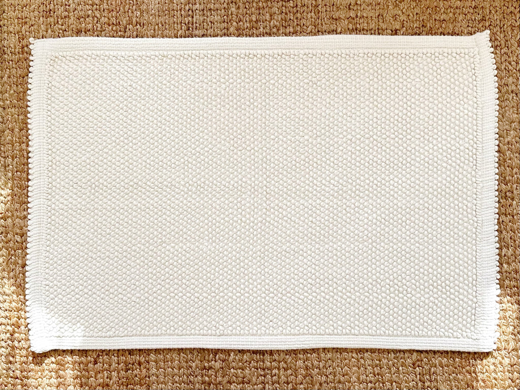 Organic Cotton Bathmat Undyed