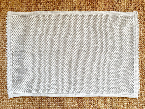 Organic Cotton Bathmat Stone