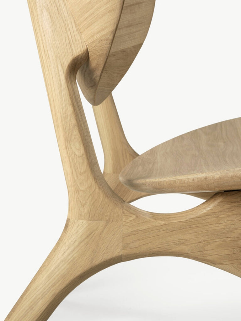 Oak Lounge Chair