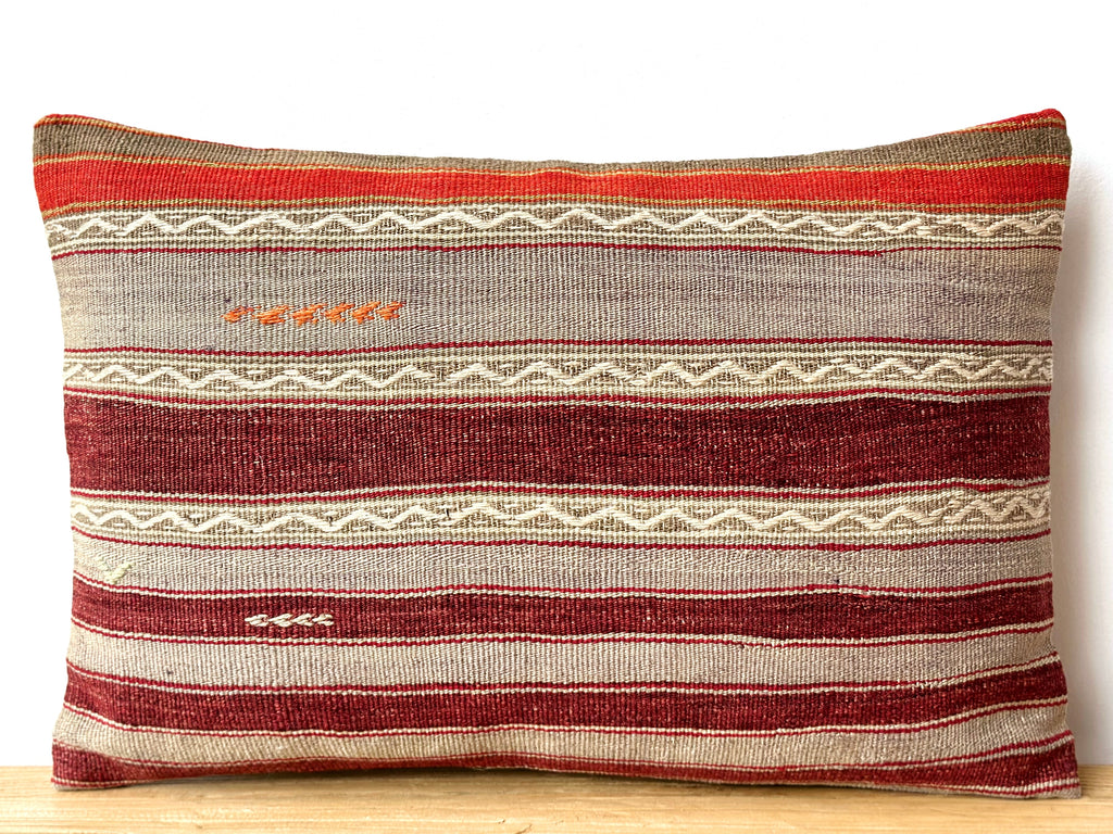 Handwoven Vintage Kilim Pillow