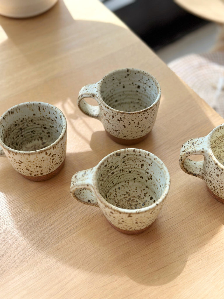 Ceramic Spotty Short Mug