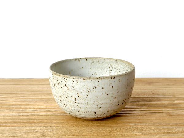 Ceramic Spotty Oatmeal Small Bowl