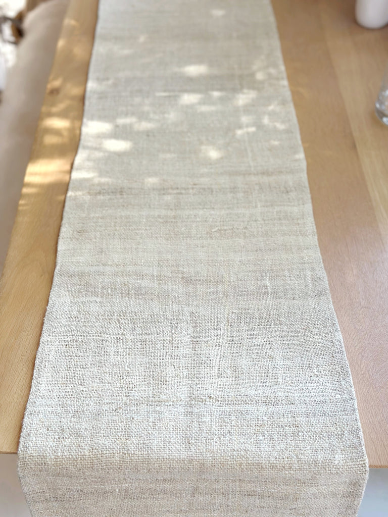 Linen Hemp Table Runner