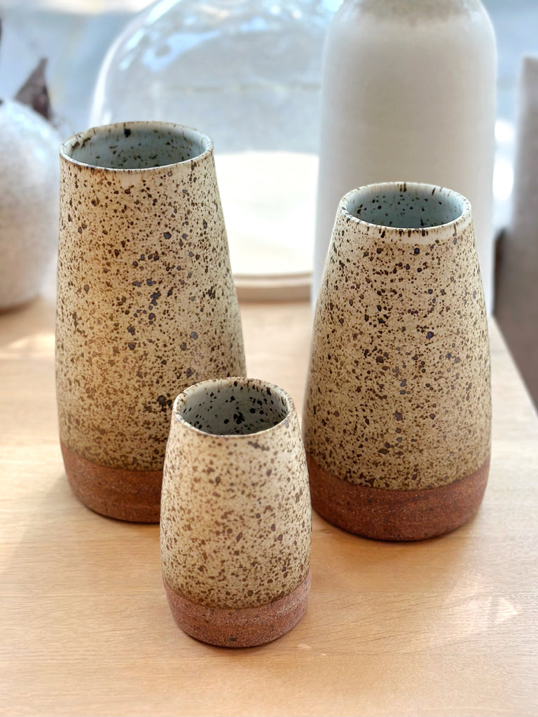 Ceramic Spotty Vases