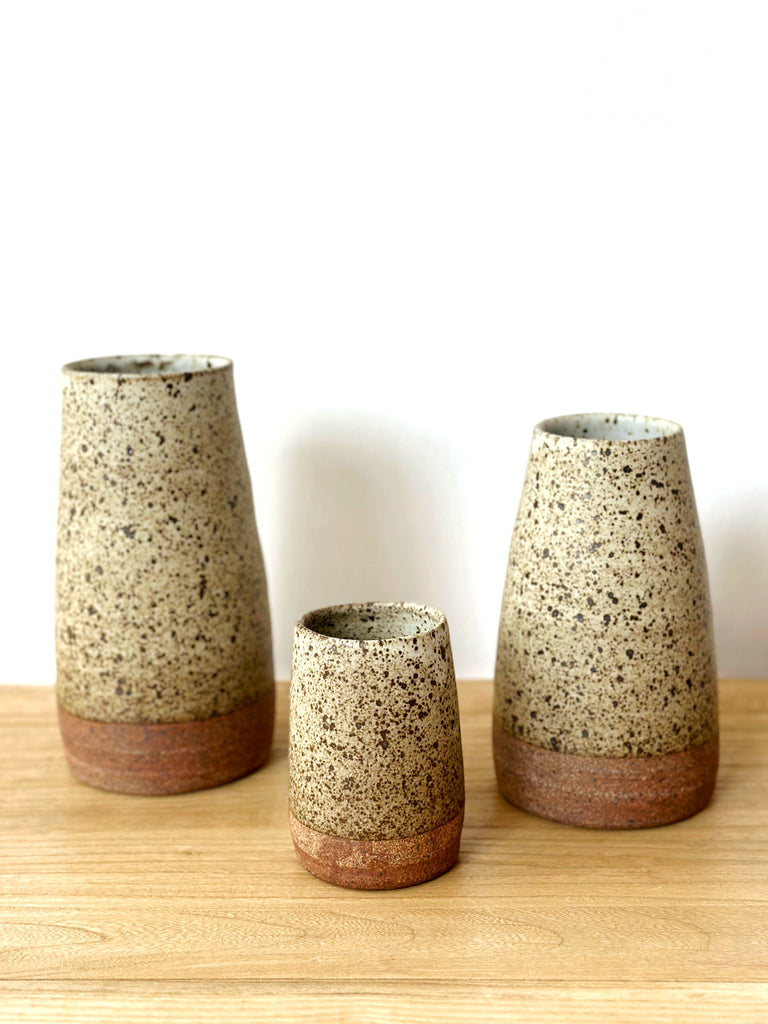 Ceramic Spotty Vases