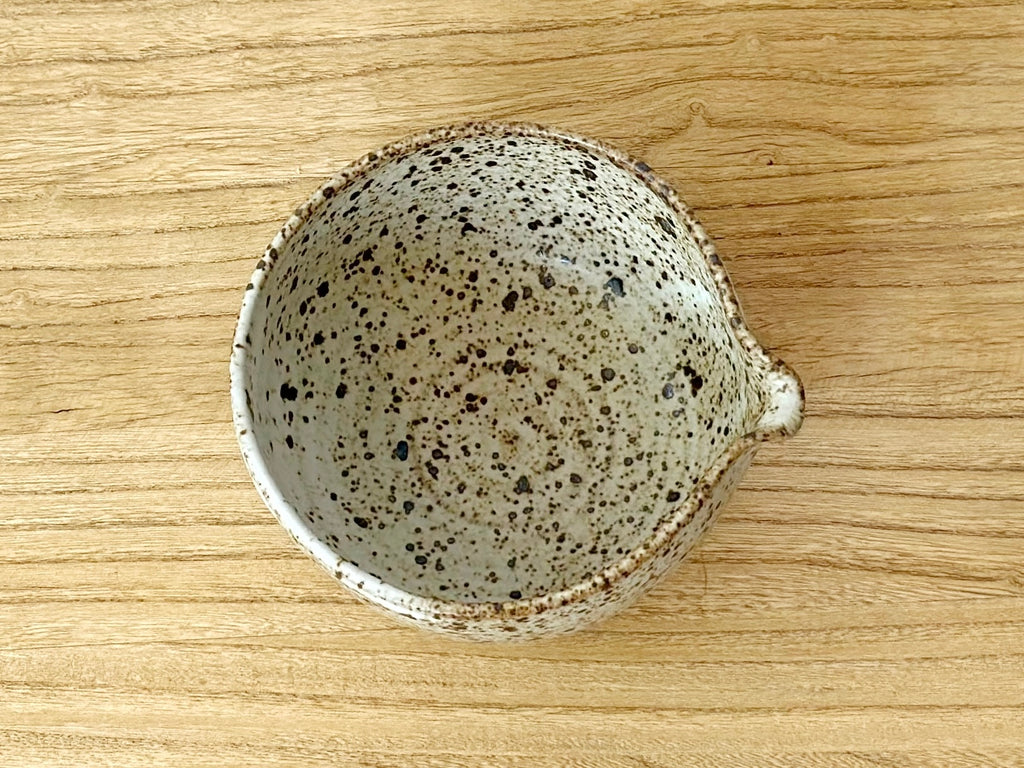 Ceramic Spotty Small Spouted Bowl