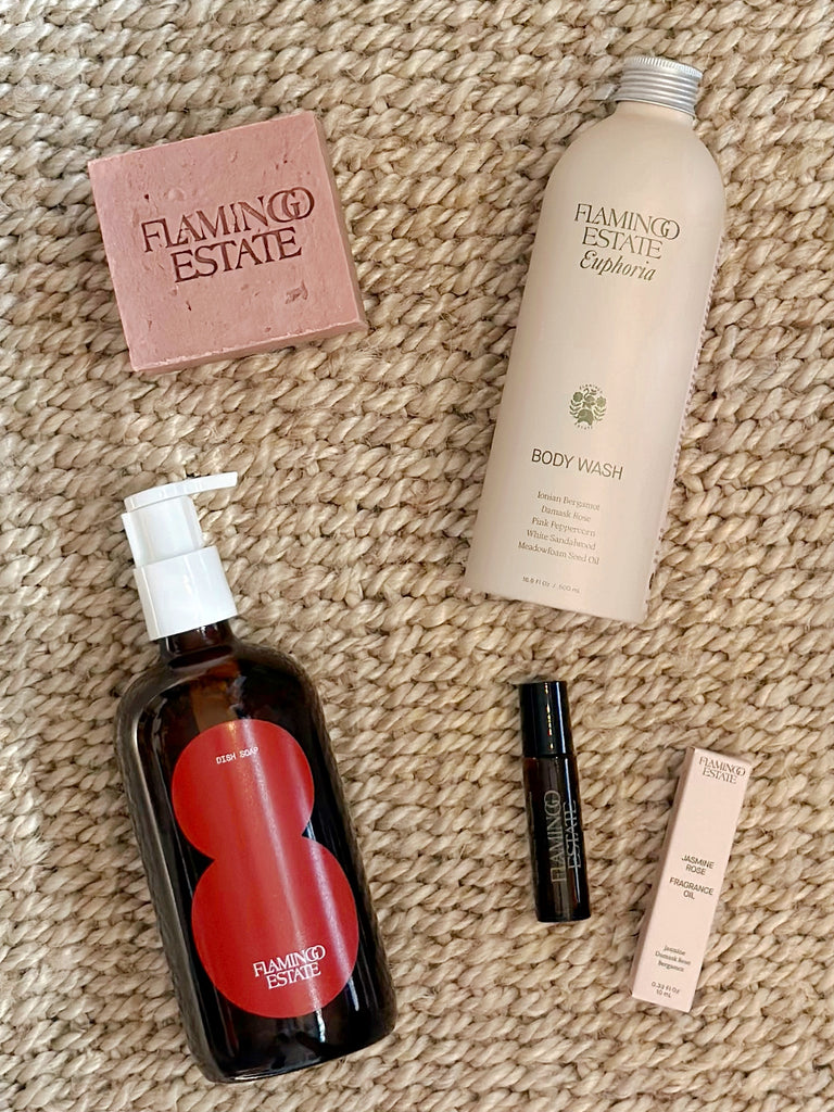 Flamingo Estate Night Blooming Jasmine & Damask Rose Body Wash