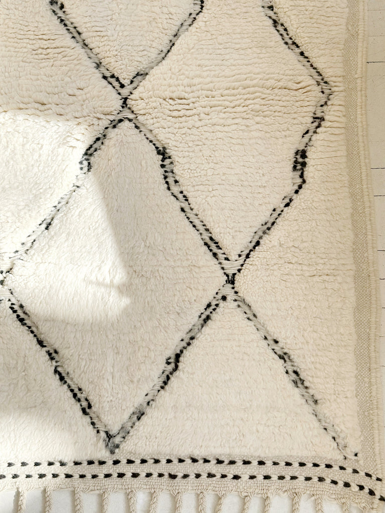 Handknotted Wool Rug - 3'5"W x 5'3"L