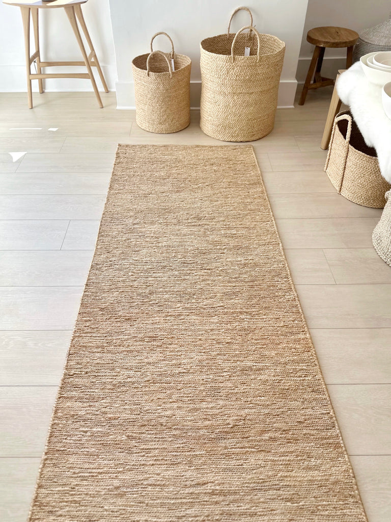 Handwoven Jute Rug / Runner